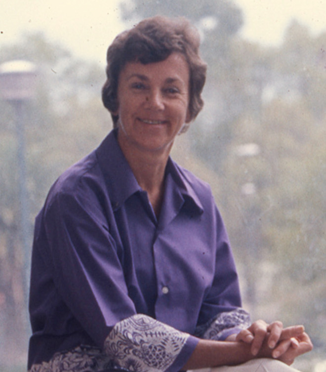 Ruth Lechte at the International Women's Tribune Mexico City, 1975